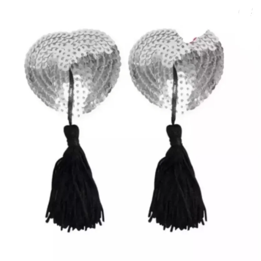 Tapa seios pompom
