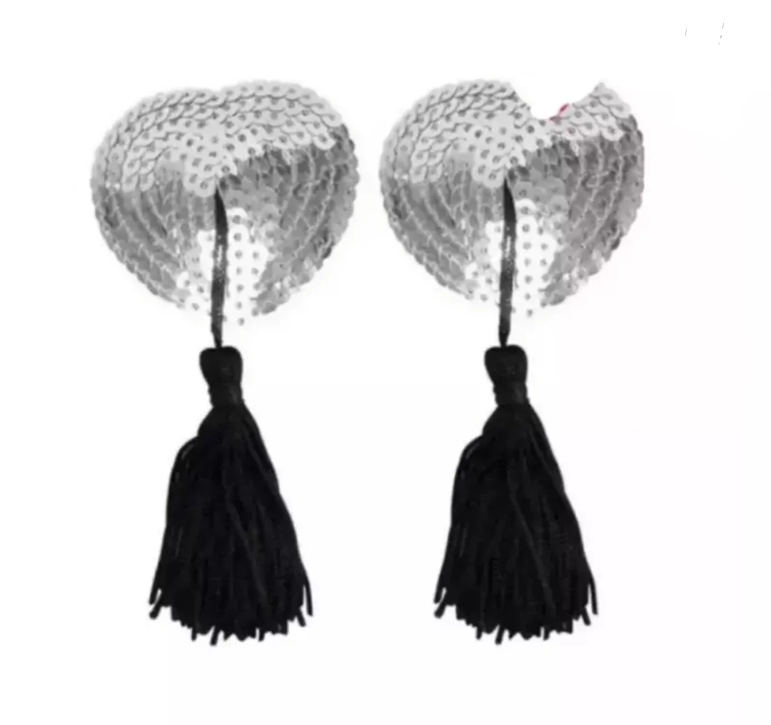 Tapa seios pompom