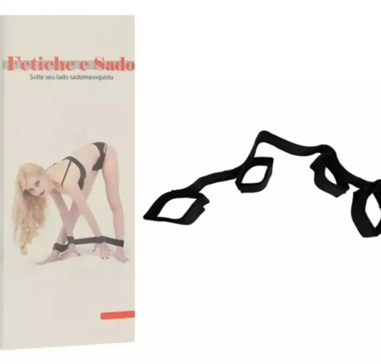 Kit bondage mãos e pés