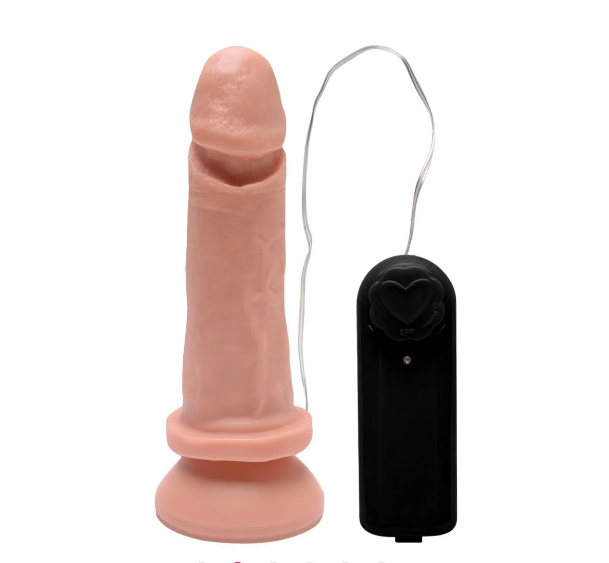 Prótese c/ventosa e vibro 17x4
