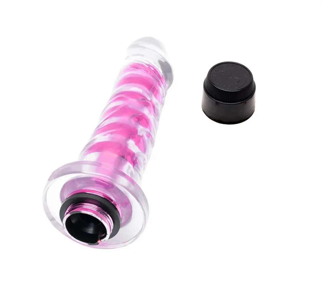 Pênis vibrador Jelly 17,5x3,8 - Imagem 2