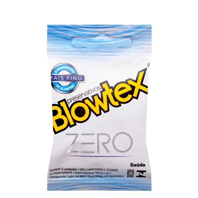 Preservativo zero mais fino
