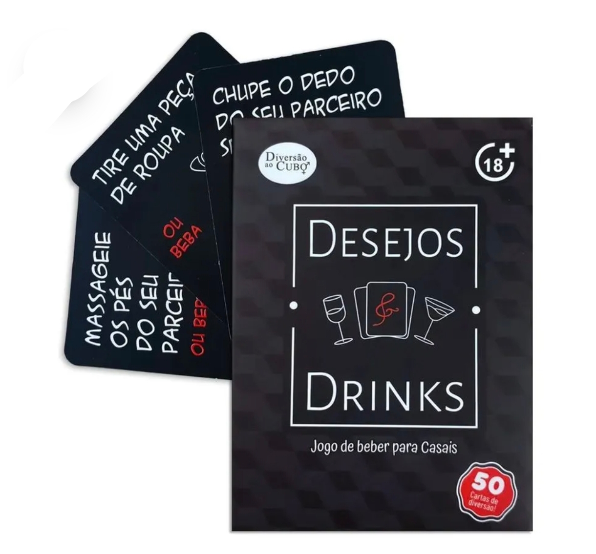 Baralho desejos e drinks