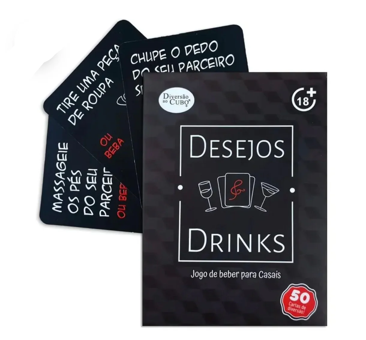 Baralho desejos e drinks